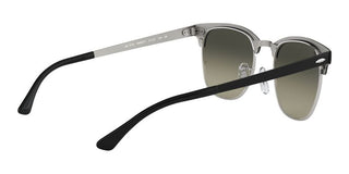 Ray-Ban CLUBMASTER METAL RB 3716 unisex Silver Geometric Sunglasses