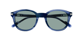 Cartier CT0302S men Blue Visor Sunglasses
