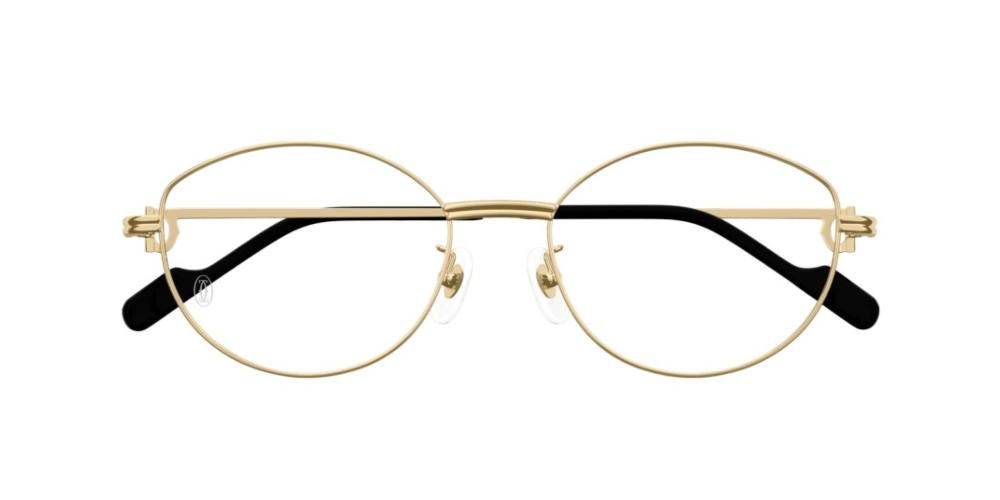 Cartier Ct0528o Women Gold Round Eyeglasses – Otticanet USA