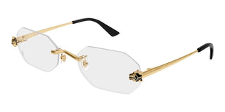 Cartier CT0599O women Gold Geometric Eyeglasses
