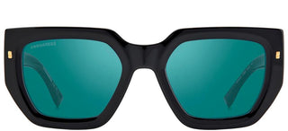 Dsquared2 D2 0031/S unisex Black Geometric Sunglasses
