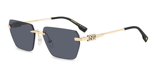 Dsquared2 D2 0102/S men Gold Geometric Sunglasses