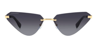 Dsquared2 D2 0108/S women Gold Geometric Sunglasses