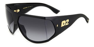 Dsquared2 D2 0124/s Men Black Geometric Sunglasses