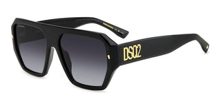 Dsquared2 D2 0128/s Men Black Squared Sunglasses