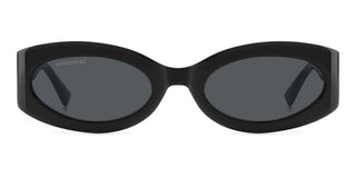 Dsquared2 D2 0150/G/S women Black Oval Sunglasses