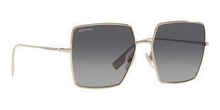 Burberry DAPHNE BE 3133 women Gold Geometric Sunglasses
