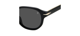 David Beckham DB 1077/S men Black Squared Sunglasses