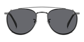 David Beckham Db 1144/cs Men Grey Round Sunglasses