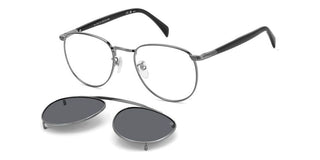 David Beckham Db 1144/cs Men Grey Round Sunglasses