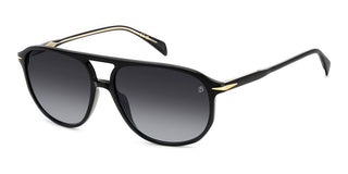 David Beckham Db 1159/s Men Black Rectangle Sunglasses