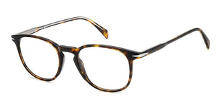David Beckham Db 1160 Men Havana Rectangle Eyeglasses
