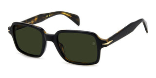 David Beckham Db 1179/s Men Black Rectangle Sunglasses