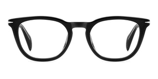 David Beckham Db 1186/f Men Black Geometric Eyeglasses