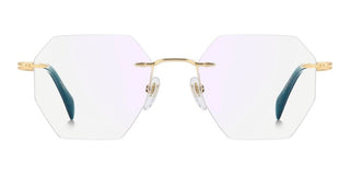 David Beckham Db 1189 Men Gold Geometric Eyeglasses