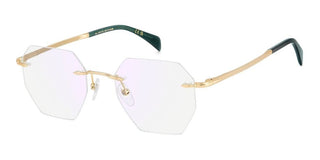 David Beckham Db 1189 Men Gold Geometric Eyeglasses