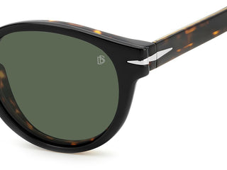 David Beckham DB 7104/CS men Havana Squared Sunglasses