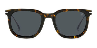 David Beckham DB 7119/S men Havana Rectangle Sunglasses