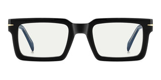 David Beckham Db 7126 Men Black Rectangle Eyeglasses
