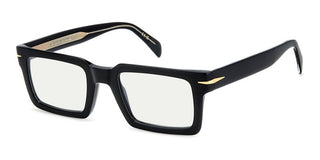 David Beckham Db 7126 Men Black Rectangle Eyeglasses