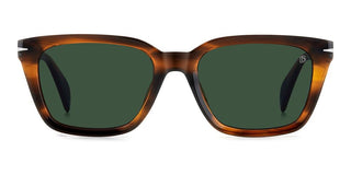 David Beckham Db 7135/f/s Men Havana Rectangle Sunglasses