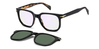 David Beckham Db 7143/c Men Havana Squared Sunglasses