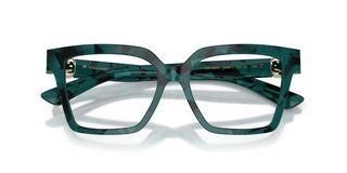 Dolce & Gabbana DG3395 women Green Squared Eyeglasses