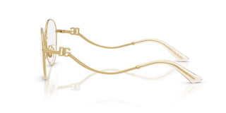 Dolce & Gabbana DG 1365 women Gold Round Eyeglasses