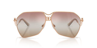 Dolce & Gabbana DG 2326 women Rose gold Pilot Sunglasses