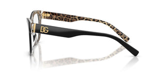 Dolce & Gabbana DG 3430 women Black Squared Eyeglasses