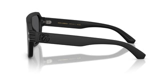 Dolce & Gabbana Dg 4507 Men Black Shield Sunglasses