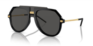 Dolce & Gabbana DG 6195 men Black Pilot Sunglasses