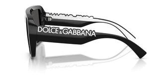 Dolce & Gabbana DG 6204 unisex Black Shield Sunglasses