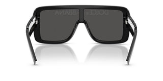 Dolce & Gabbana DG 6204 unisex Black Shield Sunglasses