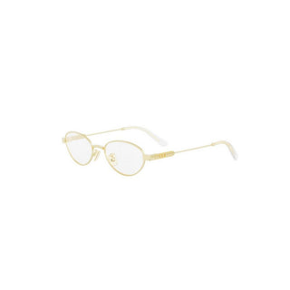 DIOR DIOR CANNAGE O Dior Cannage O B3U women Gold Oval Eyeglasses