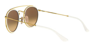 Ray-Ban DOUBLE BRIDGE RB 3647N unisex White Round Sunglasses