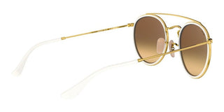 Ray-Ban DOUBLE BRIDGE RB 3647N unisex White Round Sunglasses