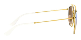 Ray-Ban DOUBLE BRIDGE RB 3647N unisex White Round Sunglasses