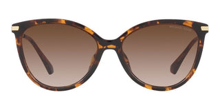 Michael Kors DUPONT MK 2184U women Brown Cat Eye Sunglasses