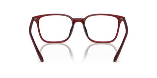 Emporio Armani Ea 3242u Men Red Squared Eyeglasses