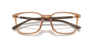 Emporio Armani Ea 3242u Men Brown Squared Eyeglasses