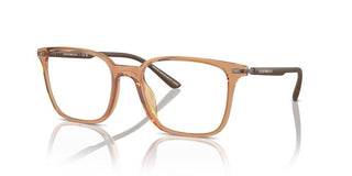 Emporio Armani Ea 3242u Men Brown Squared Eyeglasses