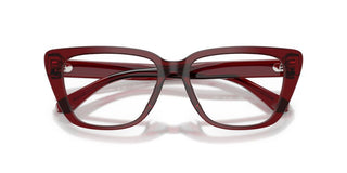Emporio Armani Ea 3256u Women Red Cat Eye Eyeglasses