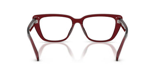 Emporio Armani Ea 3256u Women Red Cat Eye Eyeglasses