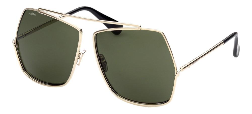 Max Mara ELSA MM0006 women Gold Geometric Sunglasses – Otticanet display picture 1