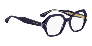 Etro Etro 0012 Women Blue Geometric Eyeglasses