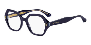 Etro Etro 0012 Women Blue Geometric Eyeglasses