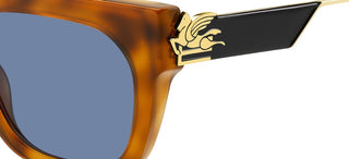 Etro ETRO 0027/G/S women Havana Butterfly Sunglasses