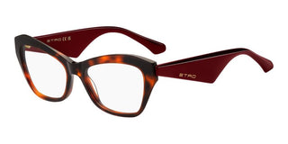 Etro Etro 0046 Women Havana Rectangle Eyeglasses