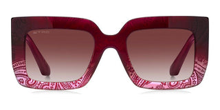 Etro ETRO 0108/S women Red Rectangle Sunglasses